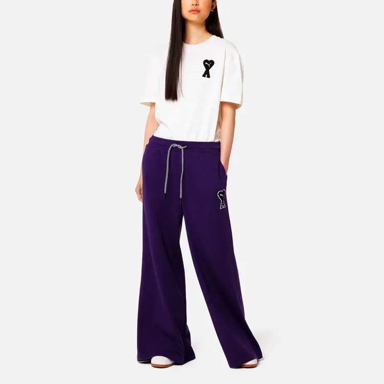 PUMA X Ami Women's Pants Deep Plum-2