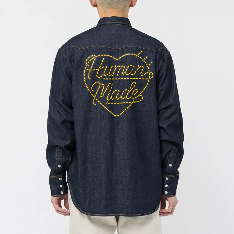 HUMAN MADE Denim Western Shirt-3