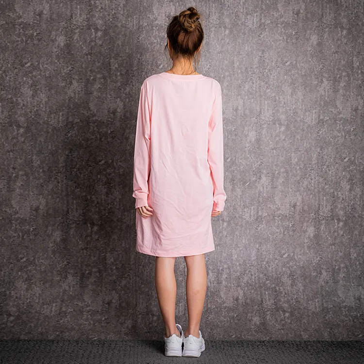 MOSCHINO Long Sleeved Dresses Women's Pink-3