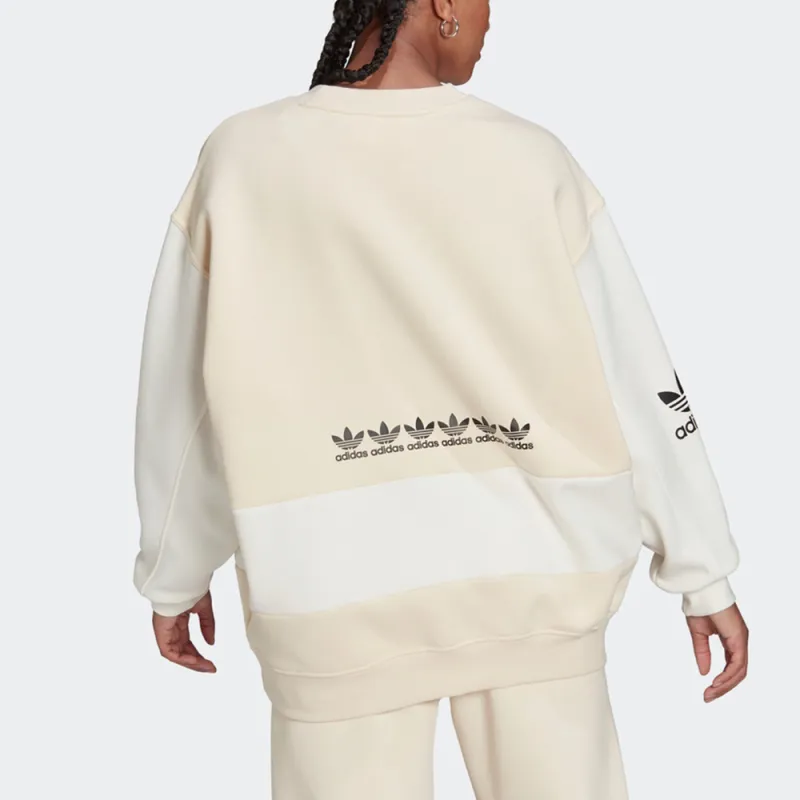 Adidas Originals Sweatshirt Women's Ecru-3