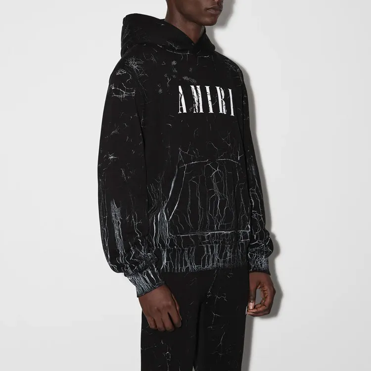 AMIRI Cracked Dye Core Logo Hoodie-3
