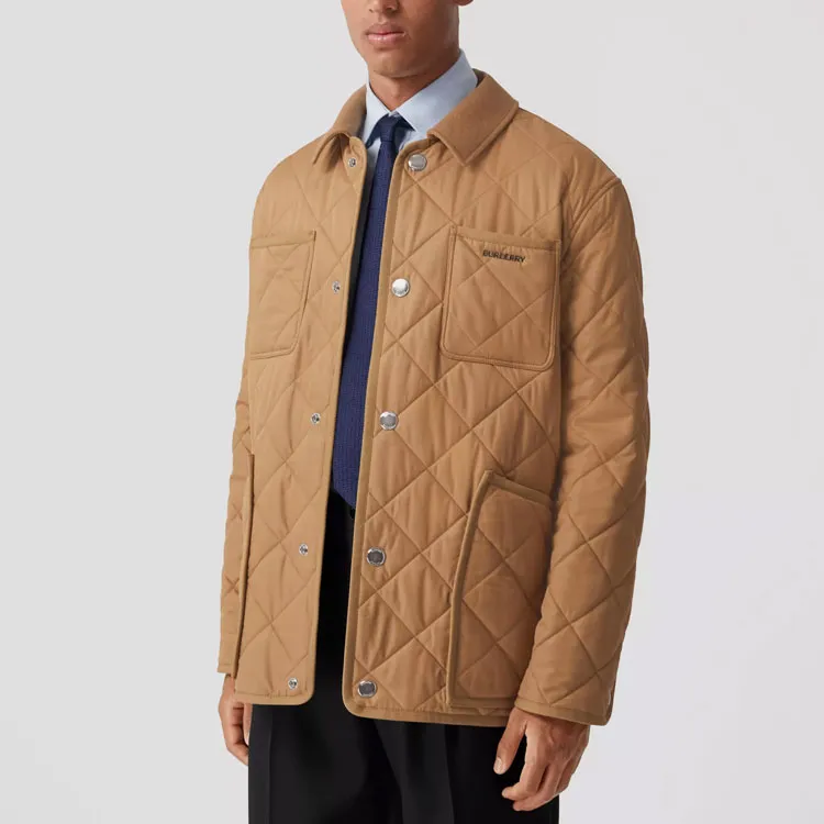 Burberry FW22 Puffer Jacket Men's Brown-3