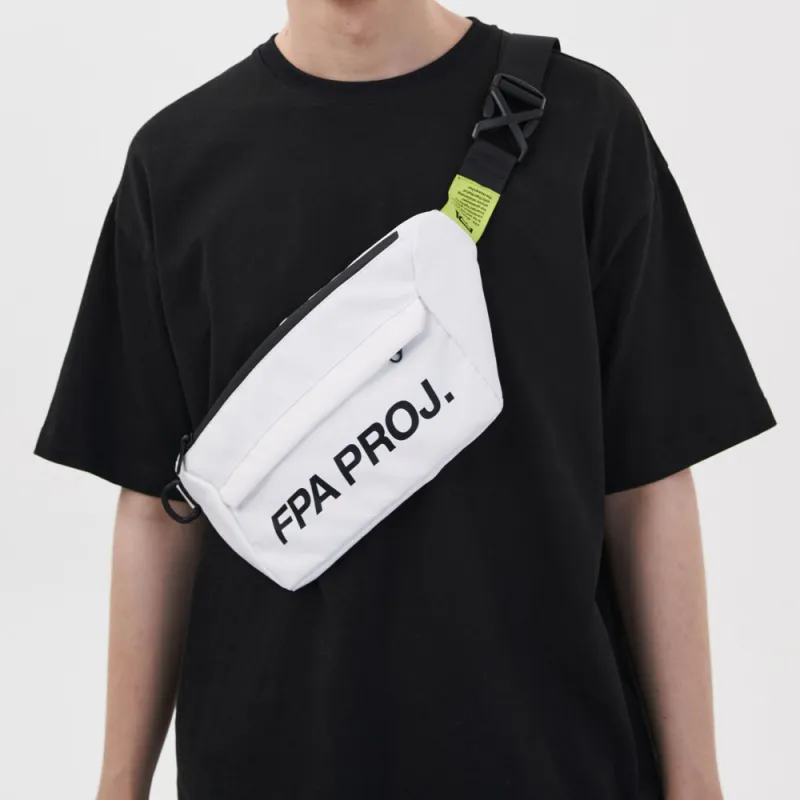 FPA Polyester Fanny Pack Regular Unisex Black/White-8