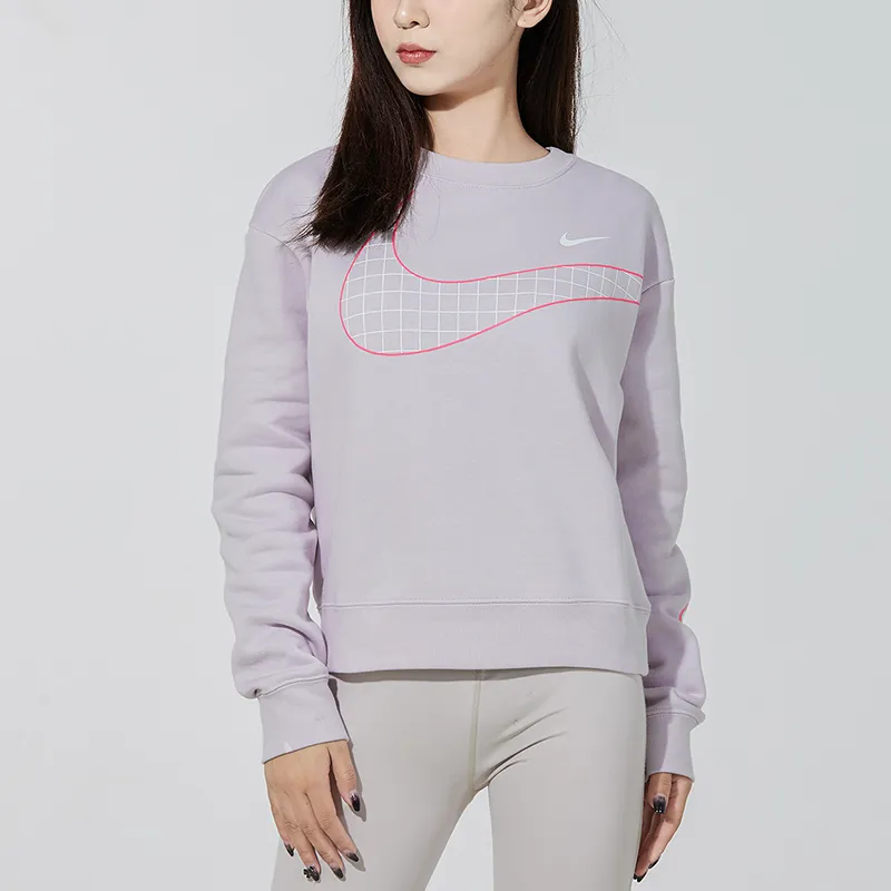 Nike Sweatshirt Winter Women's Light Purple-2