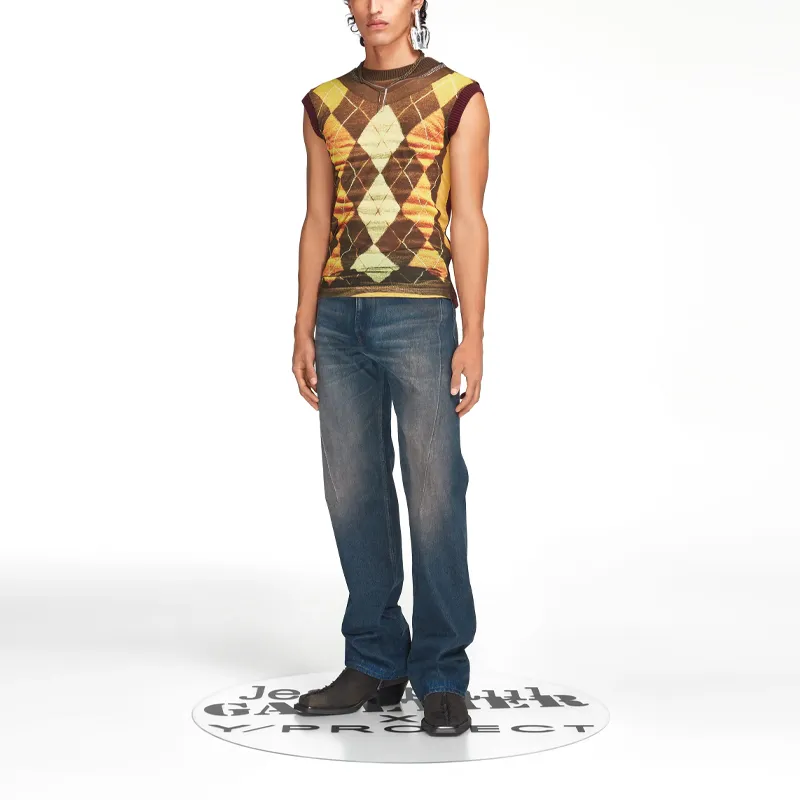 Jean Paul Gaultier X Y/Project X JPG Vests Men Multicolor-1