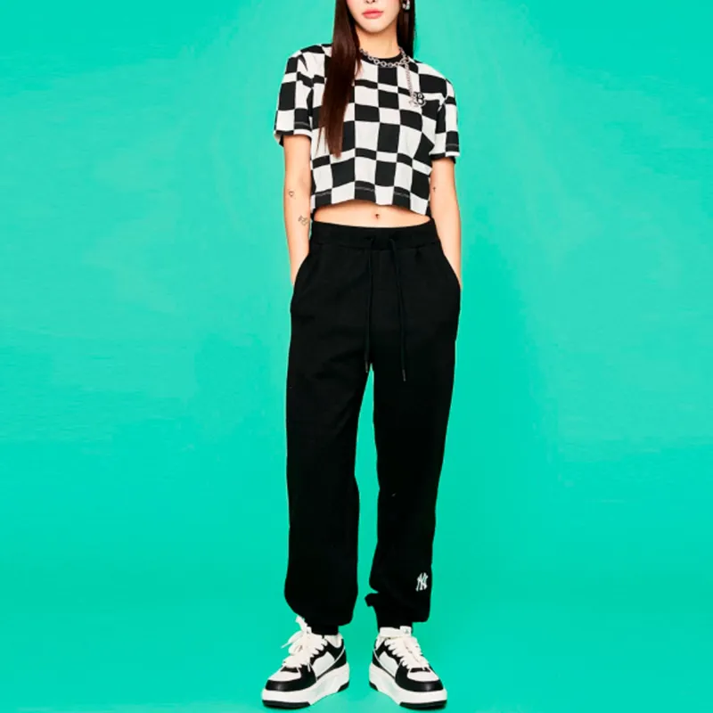 MLB Crop Tops Women's Black-1