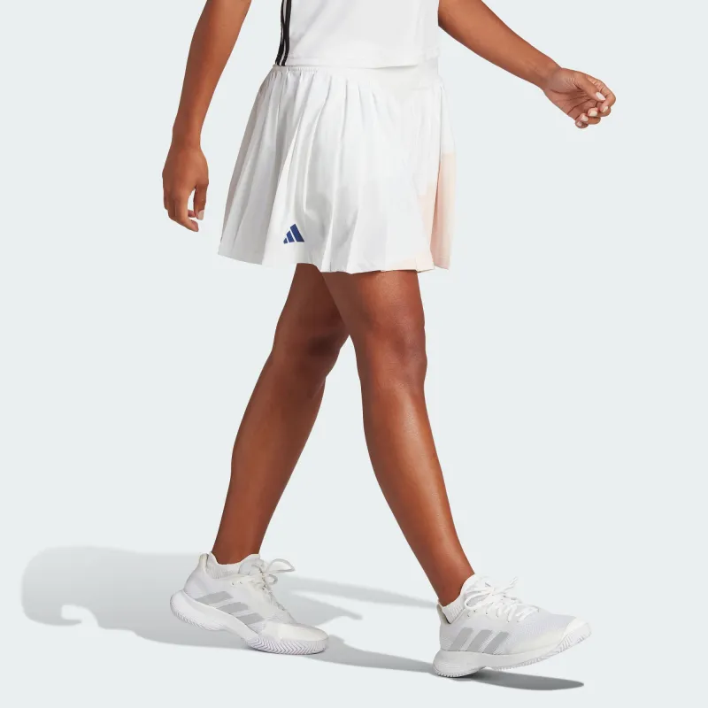 Adidas Casual Short Skirts Women's White-3