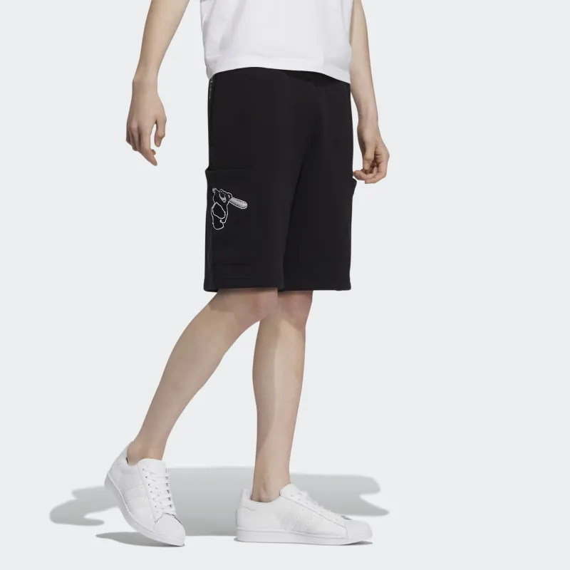 Adidas Originals Casual Shorts Men's Black-3