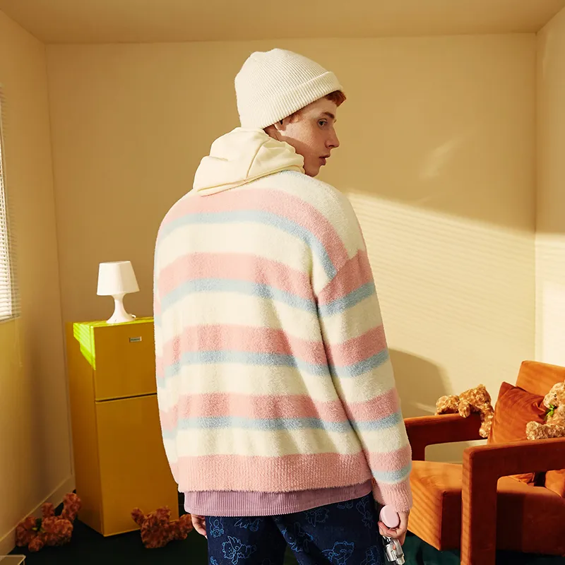 Loose Fit Sweater Unisex Multicolor-3