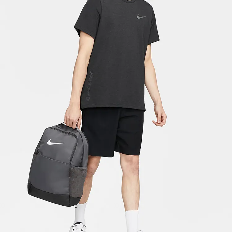 Nike Fabric Backpack Regular Men's Gray-5