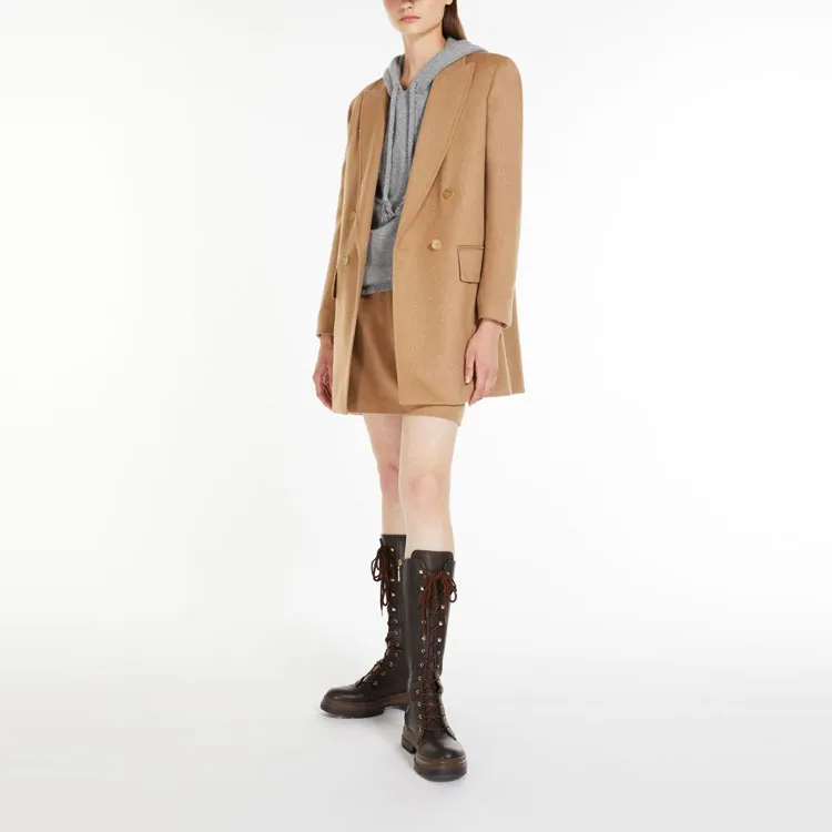 MaxMara Casual Short Skirts Women's Camel-1