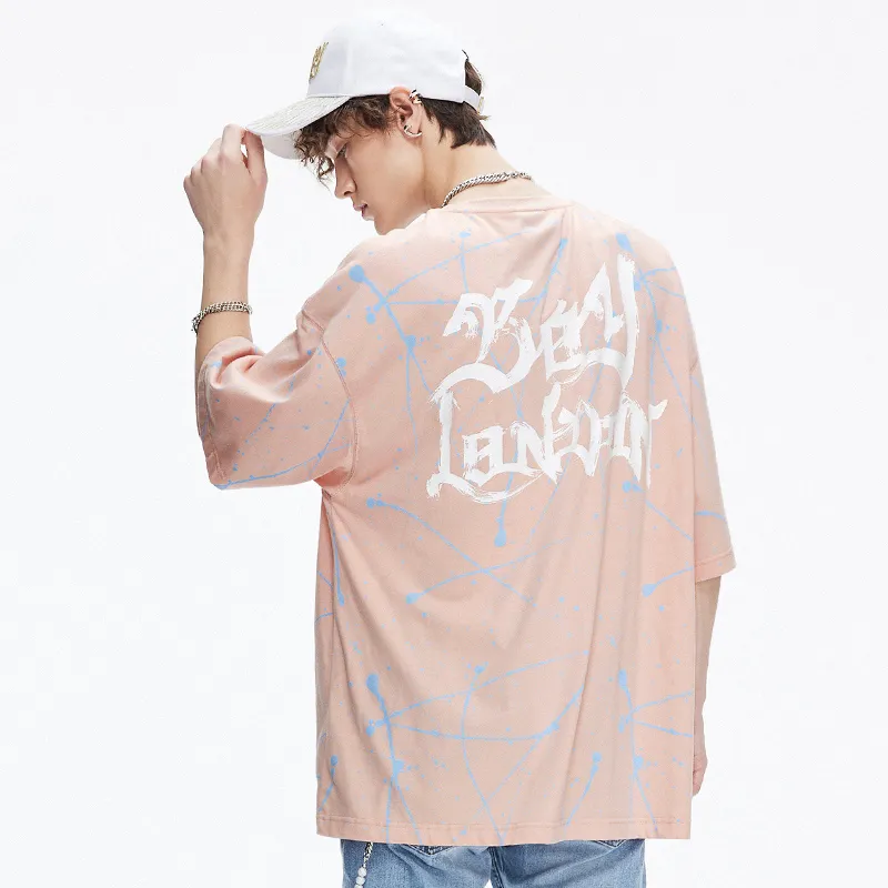 Boy London Heavyweight T Shirt Unisex Pink-5