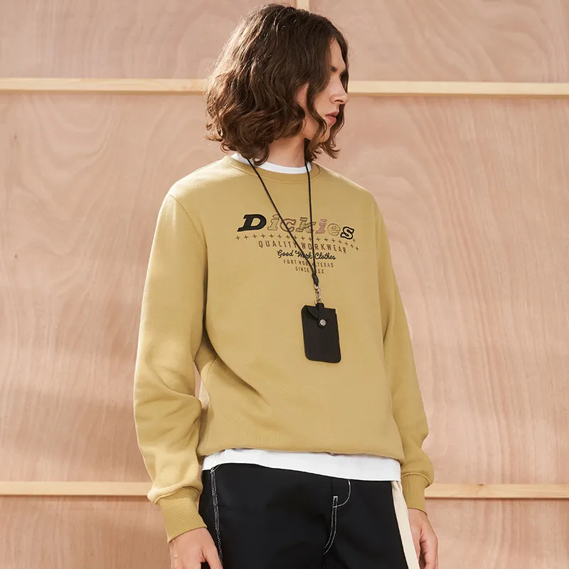 Dickies Sweatshirts Unisex Khaki-5