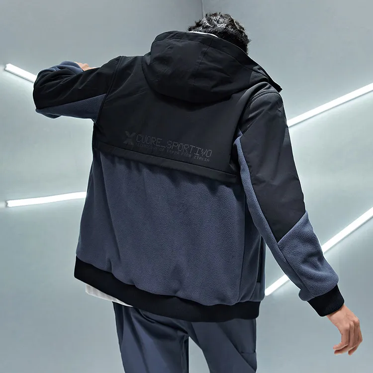 Kappa Colorblock Hooded Puffer Jacket Men's-3