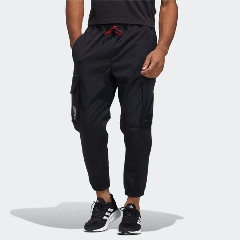 Adidas Knitted Sweatpants Men's Black-2