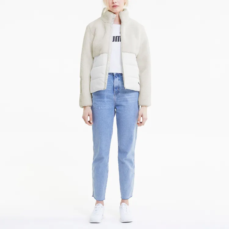 PUMA Velvet Jackets Women's White-2