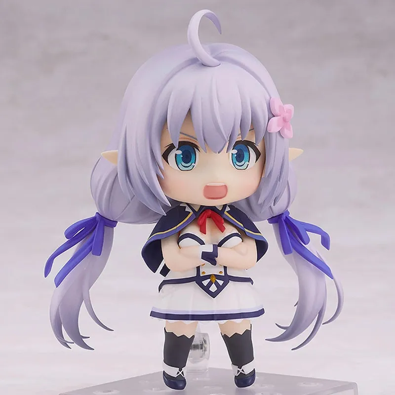 GSC Nendoroid No. 2044  The Most Powerful Demon King Reincarnated As A Villager Elena Chibi Figures 10cm-1