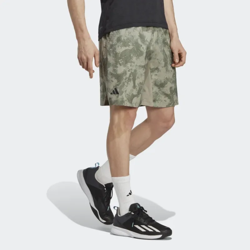 Adidas SS23 French Open Series Casual Shorts Men's Pebble Silver-1