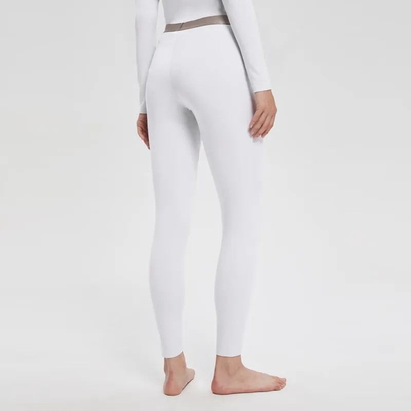 CALVIN KLEIN Thermal Pants Women's Cloud White-3