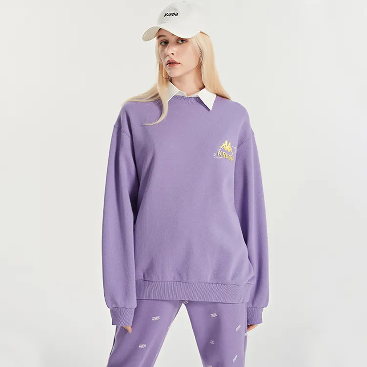 Kappa Crew Neck Loose Fit Sweatshirt Spring Autumn And Winter Unisex-2