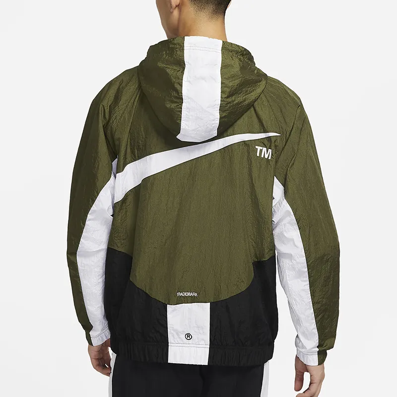 Nike Jackets Men Olive Green-3