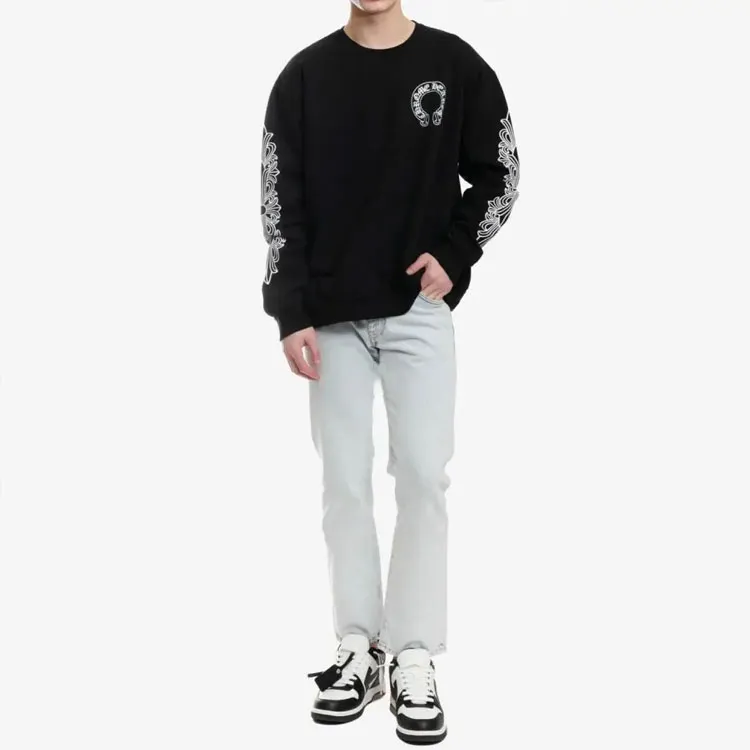 Chrome Hearts SS23 Sweatshirt Unisex Black-2