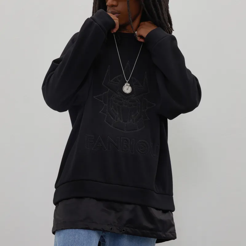 FANBIOU FW21 Sweatshirt Unisex Black-2