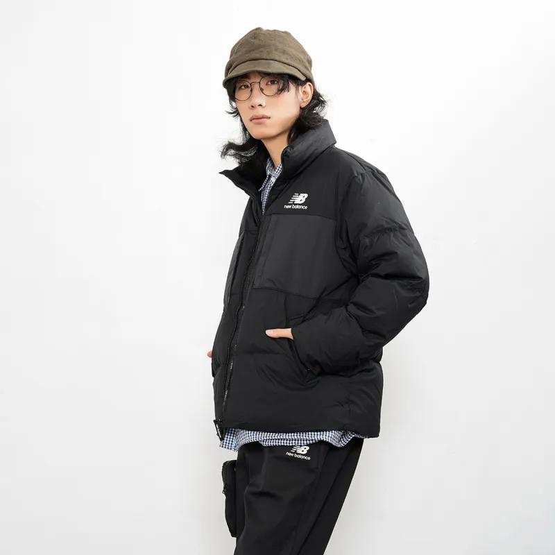 New Balance Down Jackets Unisex Black-4