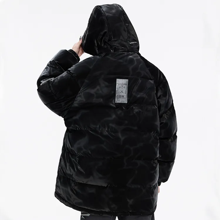 Three body X Boy London Down Jackets Unisex Black-5