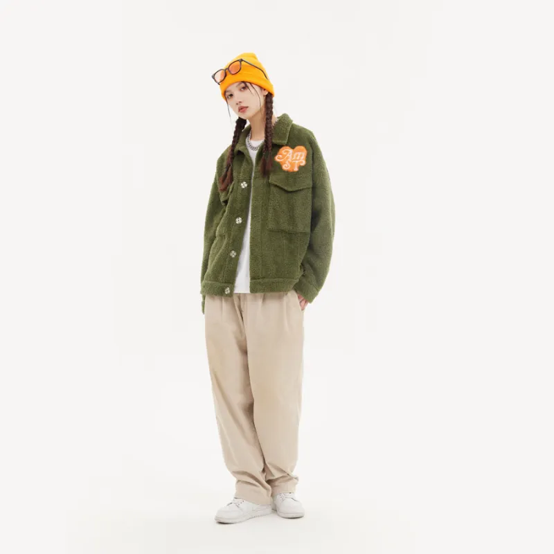 AMONSTER Loose Fit Thickened Jacket Unisex-2