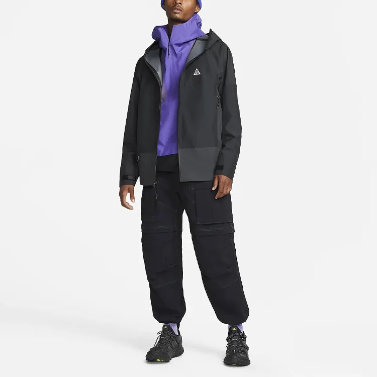 Nike Jackets Men Gray Black-2