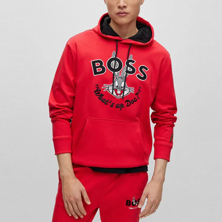 HUGO BOSS HUGO BOSS X LOONEY TUNES SS23 Sweatshirt Men's Light Pink-1