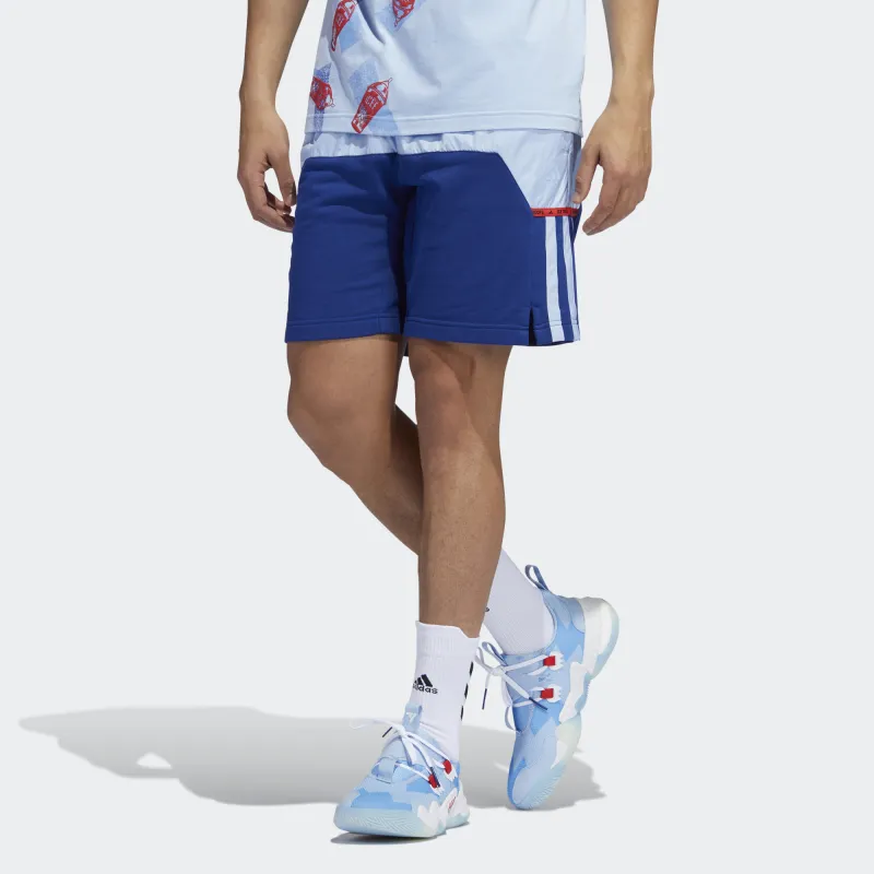 Adidas Sports Shorts Men Blue-1