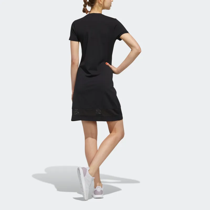 Adidas Neo Short Sleeved Dresses Women's Black-3