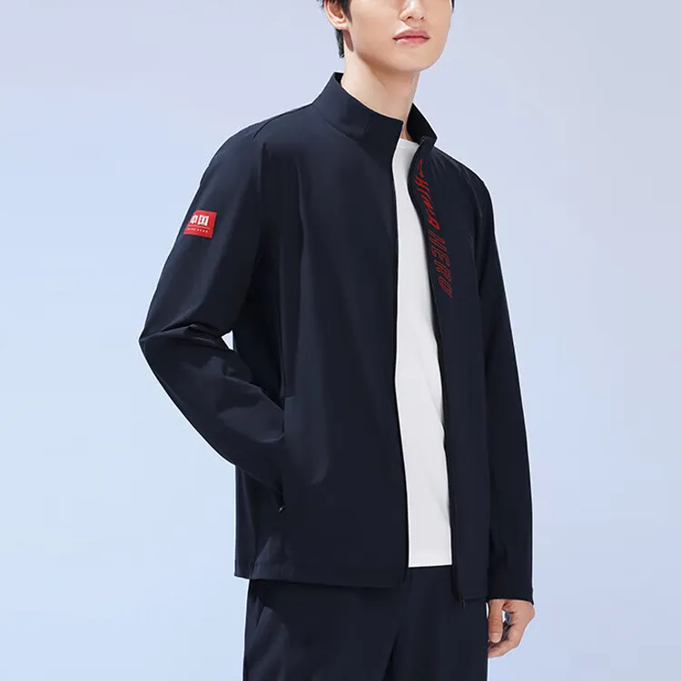 Anta Variety Training Collection Jacket Men's Blue-2