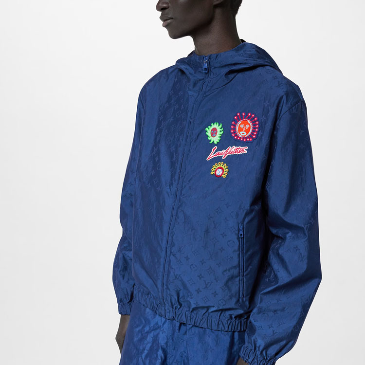 LOUIS VUITTON x Yayoi Kusama Monogram Faces Windbreaker - POIZON