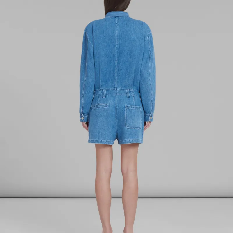MARNI X No Vacancy Inn Co-brand Bodysuits Women's Blue-2
