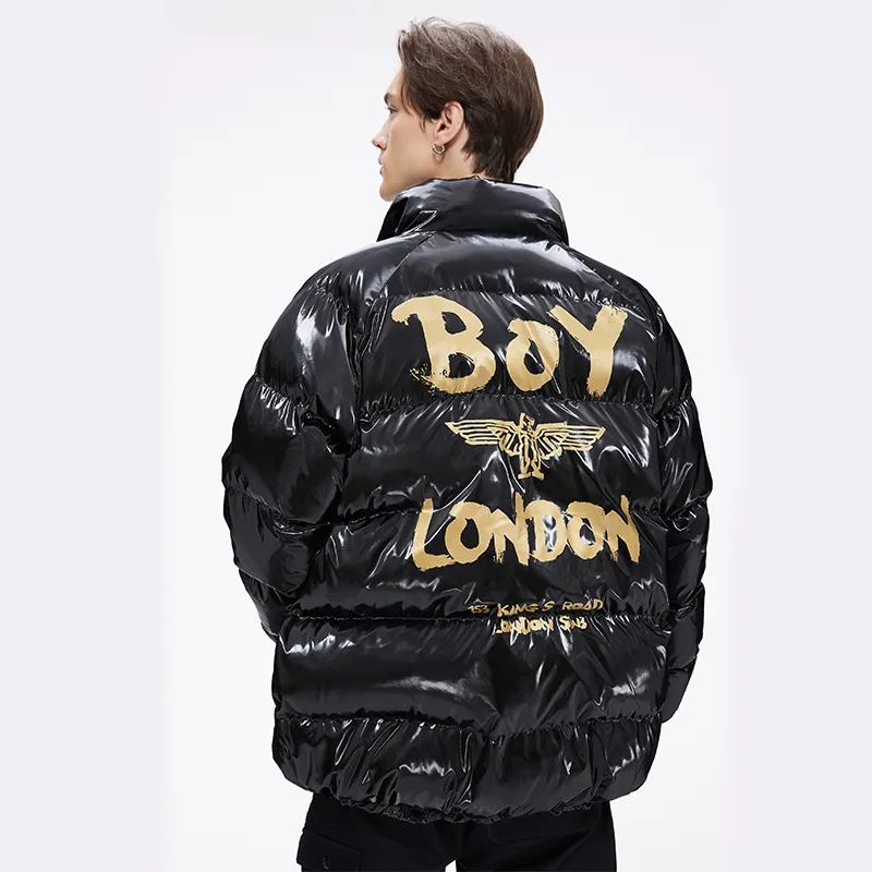 Boy London Puffer Jacket Unisex Black-3