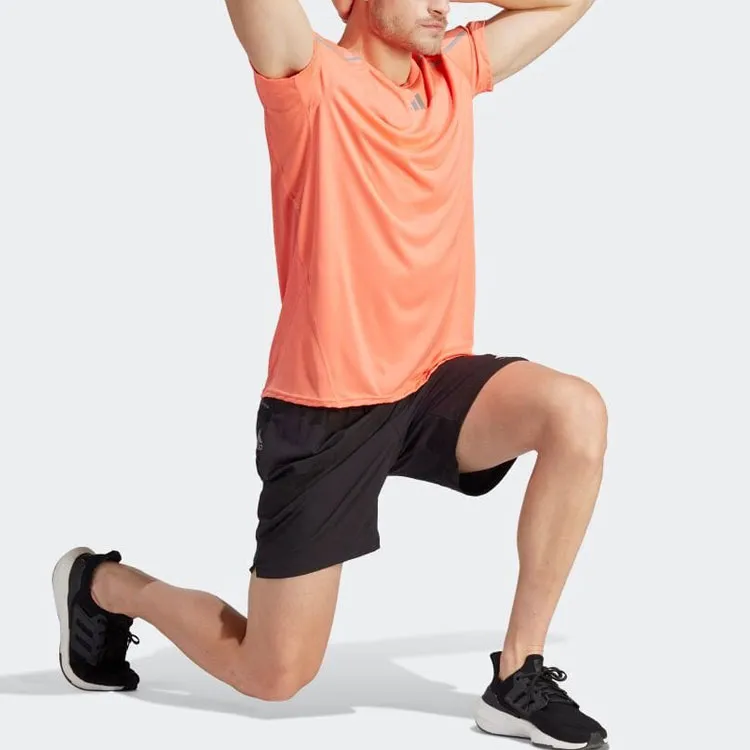 Adidas T-Shirts Men Coral Orange-1