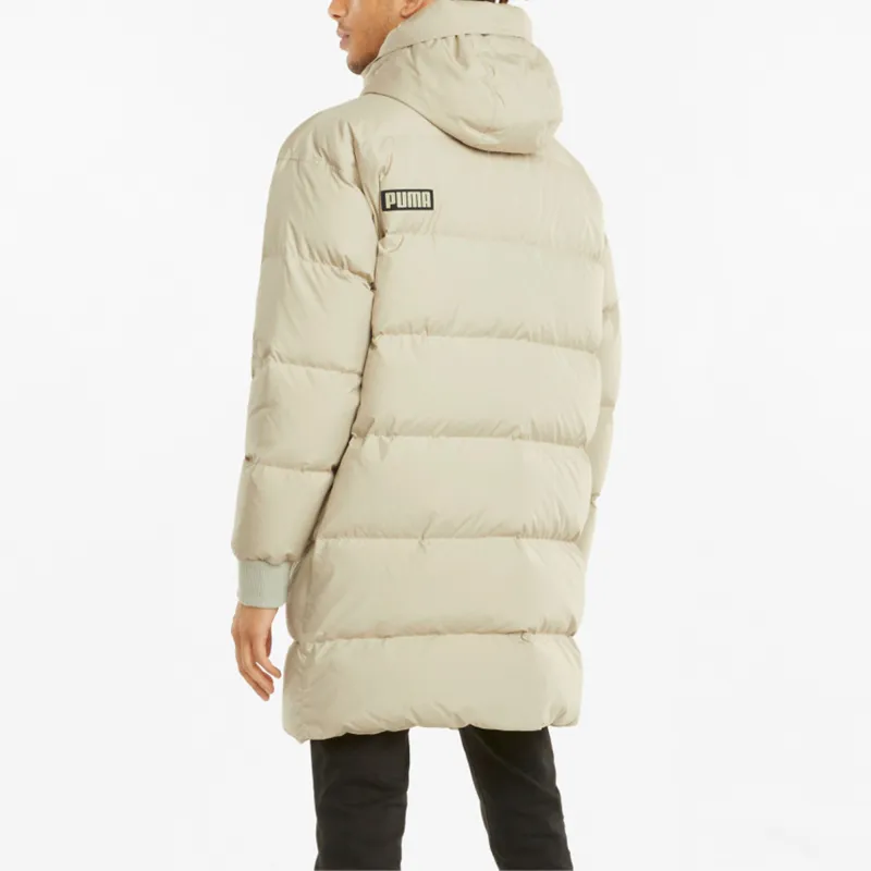 PUMA Down Jacket Winter Men's Khaki-2