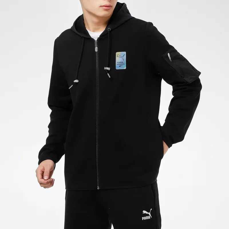 PUMA Jackets Men Black-3