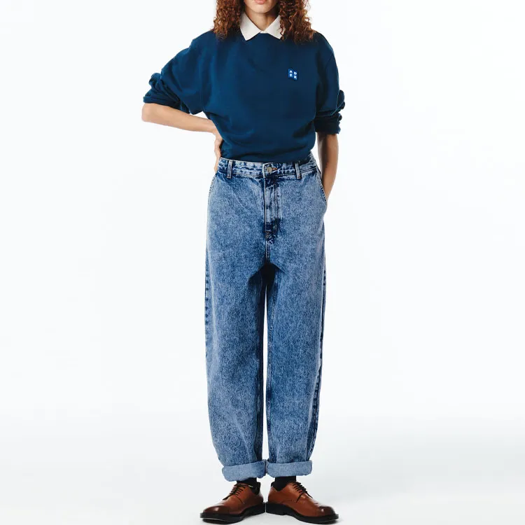 ADER ERROR High rise Boyfriend Jeans-2