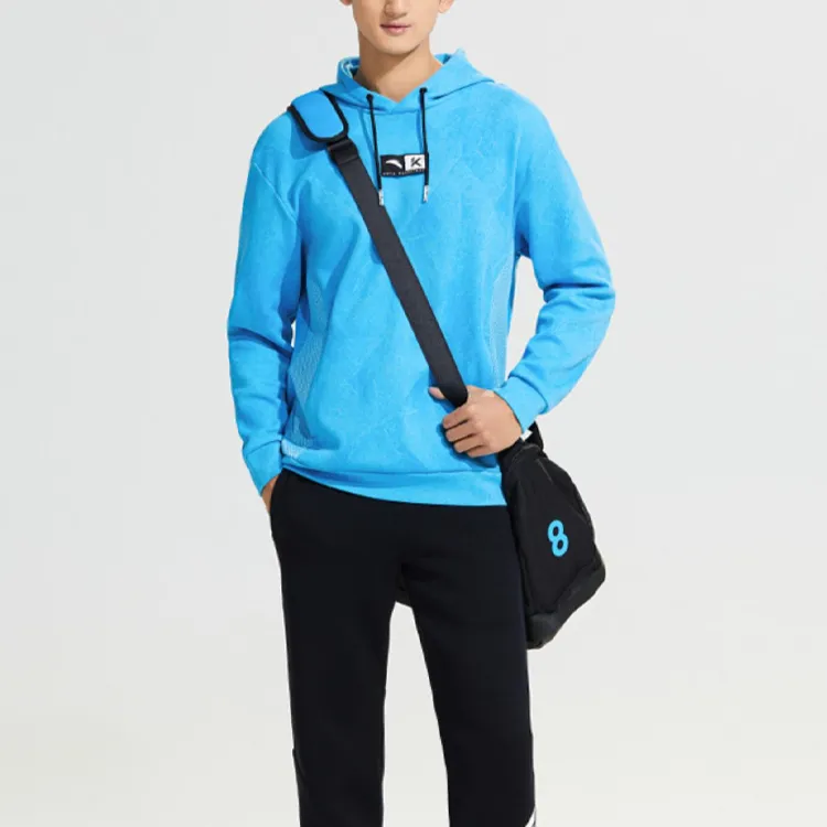 Anta Basketball Collection Sweatshirt Men's Bright Blue-1