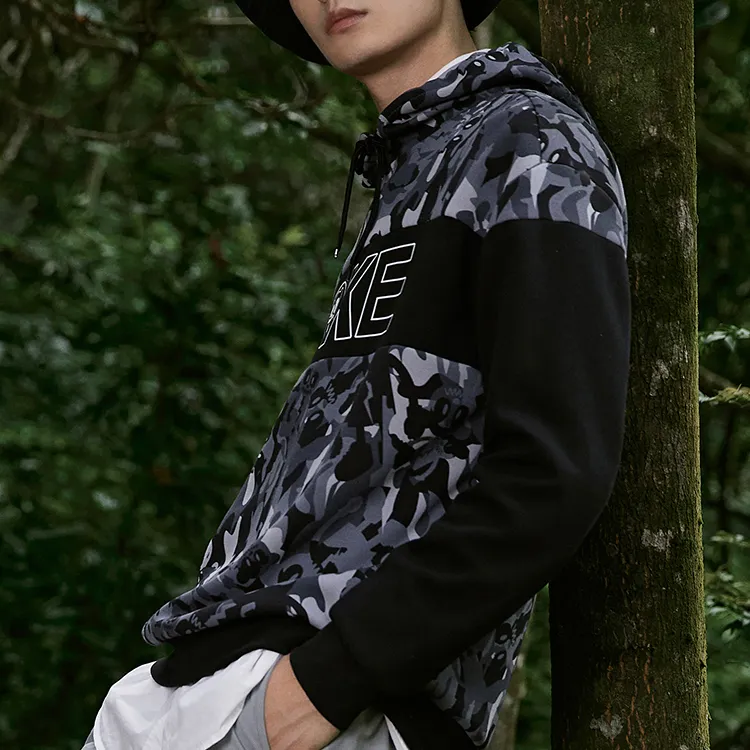 Erke Sweatshirts Men Jet Black-3