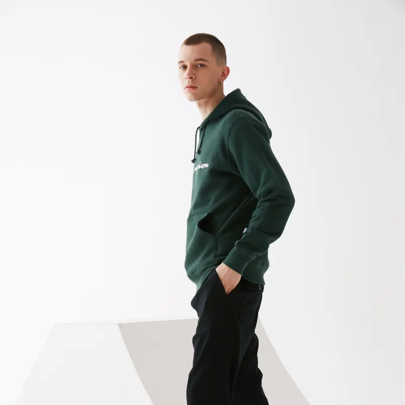 Champion Sweatshirt Japan Version Unisex Dark Green-1