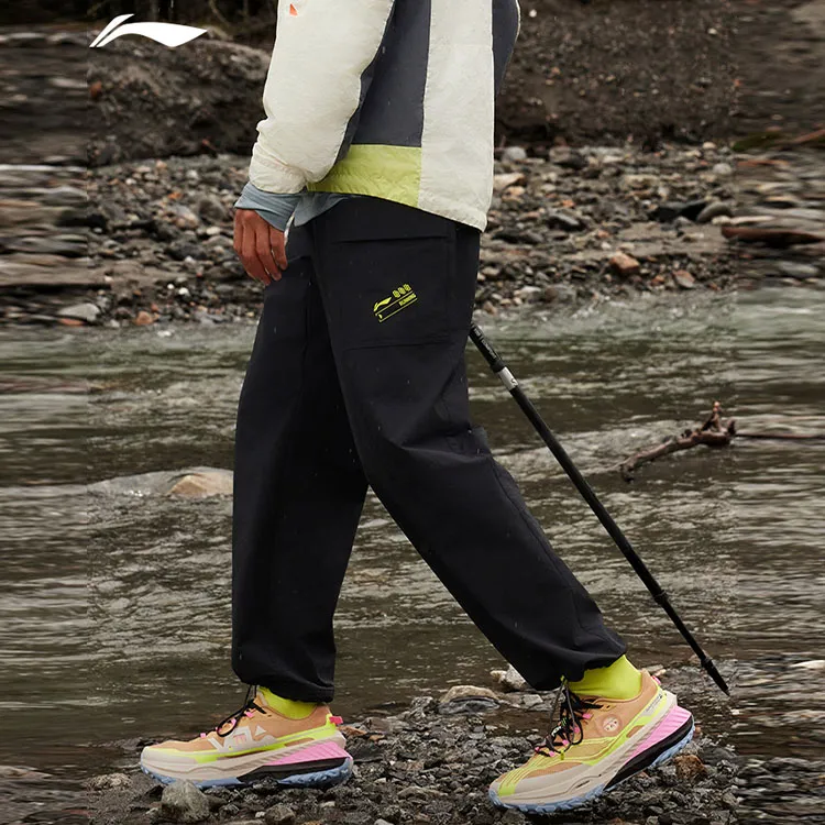 LINING Running Collection Casual Pants Men Black-1