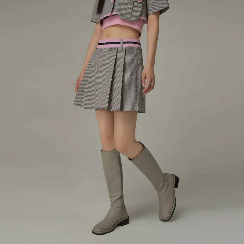 CHUU SS23 Casual Short Skirts Women's Gray-2
