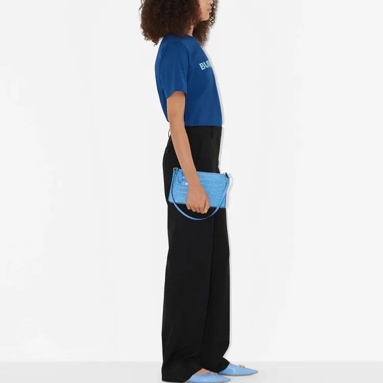 Burberry SS23 T Shirt Women's Dark Marine Blue-3