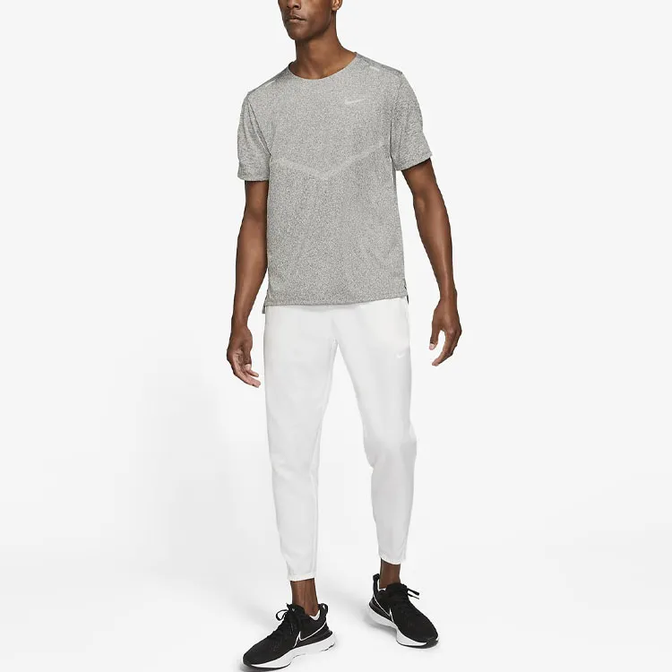 Nike T Shirts Men Light Gray-2