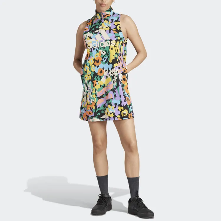 Adidas Sleeveless Dresses Women's Multicolor-1